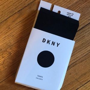 DKNY tights black size medium